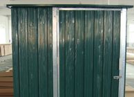 Loodsen van het de Tuinmetaal van het Sunordiy de Vlakke Dak Mini voor Hulpmiddelenopslag met Enige Schommelingsdeur