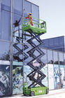 Platform van de de Schaarlift van de liftcapaciteit 320kg het Gemotoriseerde voor maximum 12m het werk hoogte