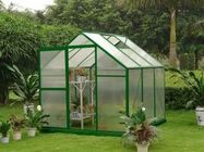 Kleine 10 mm UV polycarbonaat Hobby Mini broeikasgassen voor tuin en Yard 6' X 6'