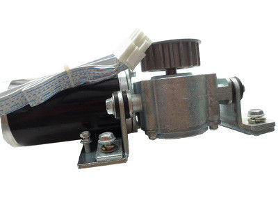 60.5mm Borstel Minder van de de Schuifdeurmotor 24VDC van gelijkstroom Automatische van het de Deklaagtoestel Zwarte Verhouding 1:15