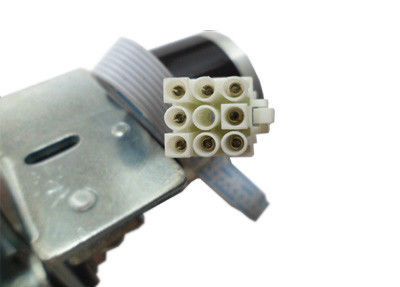60.5mm Borstel Minder van de de Schuifdeurmotor 24VDC van gelijkstroom Automatische van het de Deklaagtoestel Zwarte Verhouding 1:15
