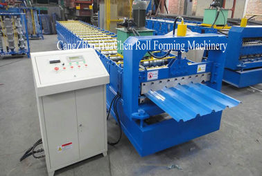 Het automatische Broodje die van het Dakblad Gegalvaniseerde Staal Machine met 19 Rijrollen vormen