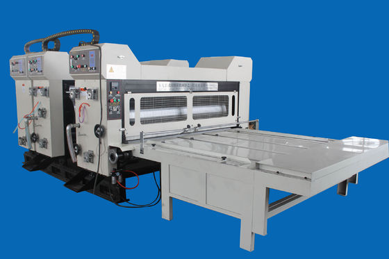 Het vouwen van Gemotoriseerde Flexo-Druk die Machine 11kw, Pneumatisch Sluiten inlassen