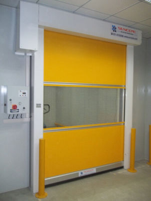 Custom glijdende industriële hogesnelheid deur, productielijn Roll-up beveiligingspoort